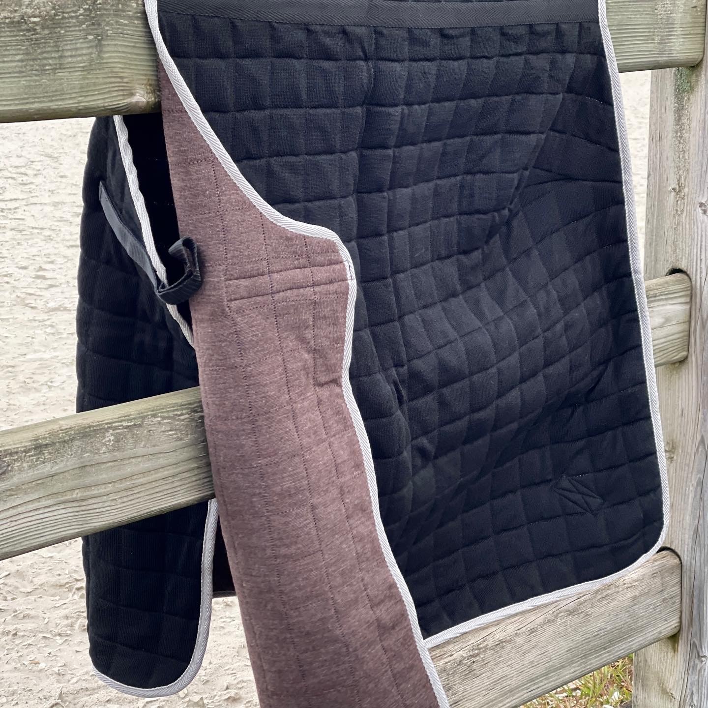 Couvre _reins_laine_cheval
