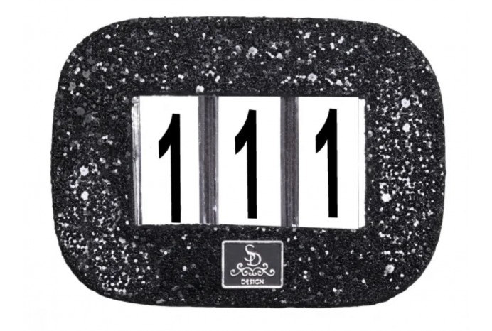 SD® Glitter numbers hold