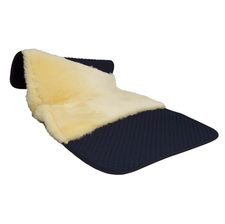 Tapis de selle de dressage en mouton