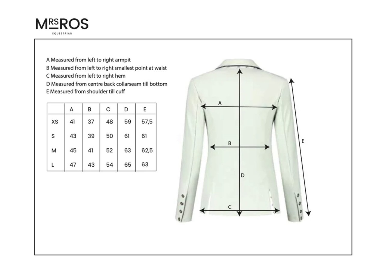 SHOW JACKET SPARKLE MrsROS
