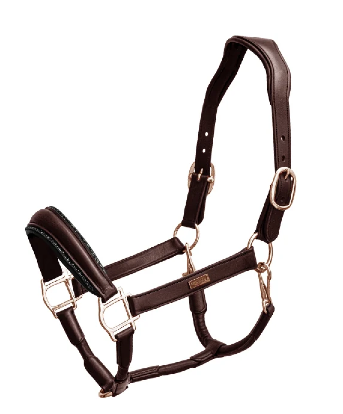 Licol en cuir anatomique_Equestrian Stockholm