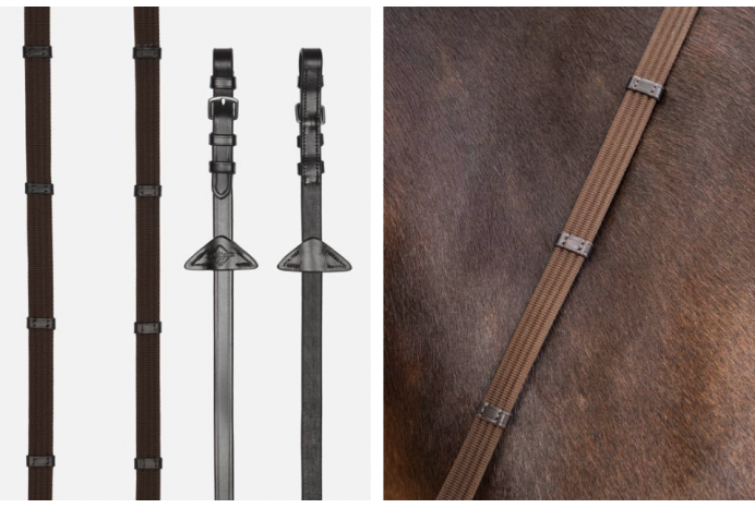 Webbed Continental Reins